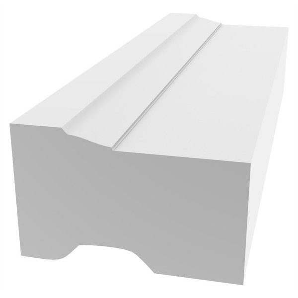 Royal Brick Mould Pvc 10Ft White 5100238